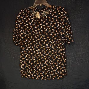 Vintage Talbots size 12 shirt and skirt that match never been used light blue